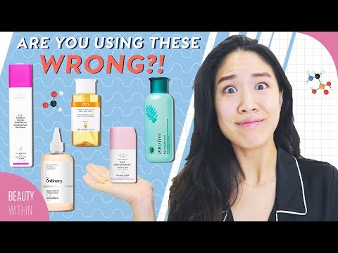 Exfoliating Acids in Skincare Routine: Beginner's Guide to Chemical Exfoliation (AHA & BHA) Video