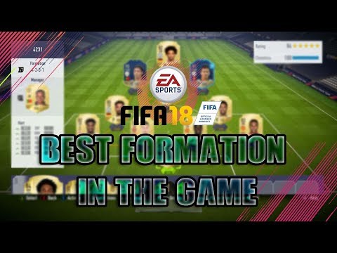 Best Formation In The GAME!!! | 4-2-3-1 | FIFA 18 Custom Tatics and Instructions