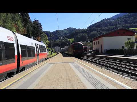 EC 86 (Verona - München) passing through Stainach am Brenner