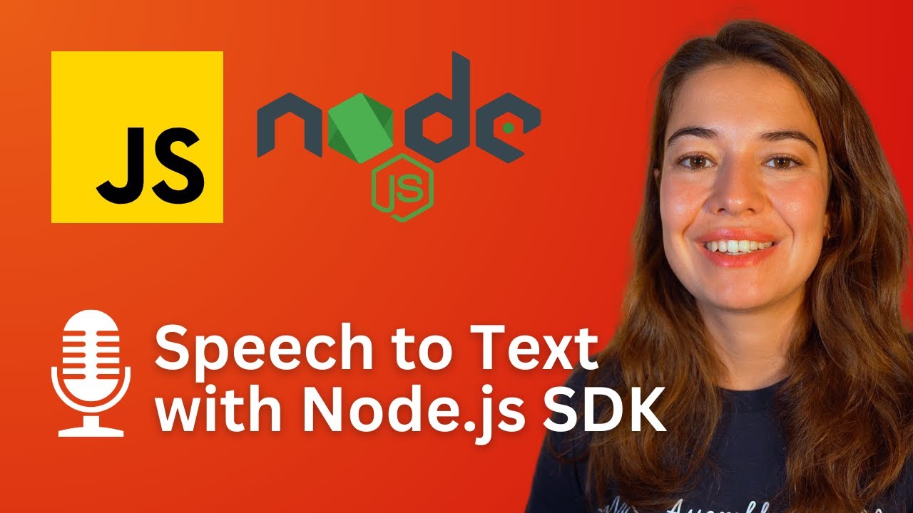 How to Convert Speech to Text in JavaScript using AssemblyAI's Node.js SDK