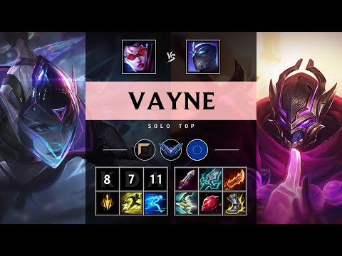 Vayne Top vs Shen - EUW Diamond Patch 25.08