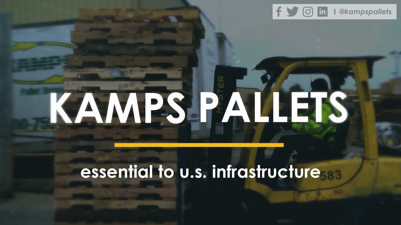 Kamps Pallets | A Pallet Company Essential to U.S. Critical Infrastructure | #KAMPSSTRONG