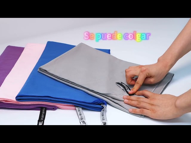 Vídeo relacionado con Kimbatex Textil Hogar Tienda Atlético de Madrid Toalla de Microfibra, Roja y Blanca, 70 x 140 cm, para Gimnasio, Playa o Uso Diario, Producto Oficial