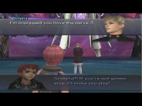 Xenosaga III HD Cutscene 269 - Dmitri's True Intent (Abel's Ark) - JAPANESE - SWIMSUIT MODE