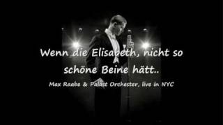 Max Raabe & Das Palast Orchester - Wenn Die Elisabeth (Audio)