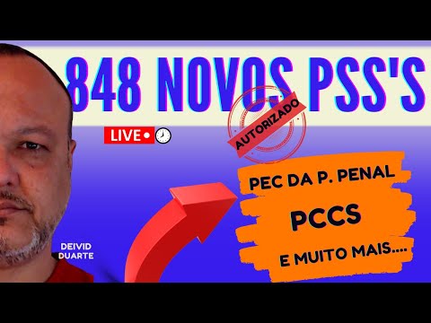 DEPEN PR 2021  -  PSS + 848  |  CONCURSO  |  PEC DA P. PENAL e PCCS