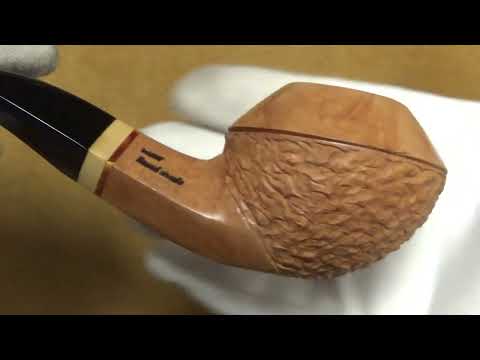 Pipa Santambrogio rusticata naturale  major - Bent Rhodesian - SS148