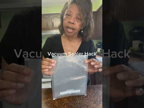Genius Vacuum Sealer Hack | How to Use Food Saver
