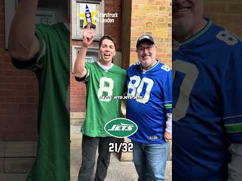 NFL в Лондоне: конкурс по выявлению игроков в футболках