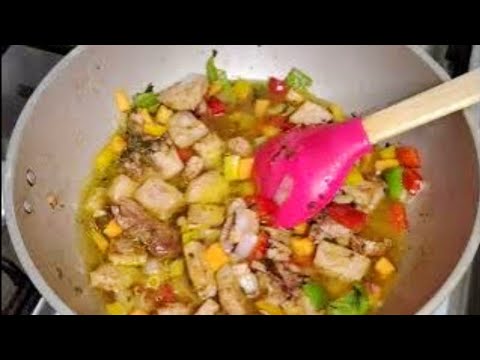 ARROZ con CHULETA AHUMADA /Delicias de Fátima
