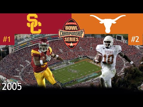 The Greatest BCS Game Ever! (#1 USC Vs. #2 Texas, 2005 BCS National Championship)