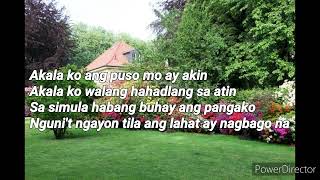 Willie Revillame - Akala Ko Karaoke