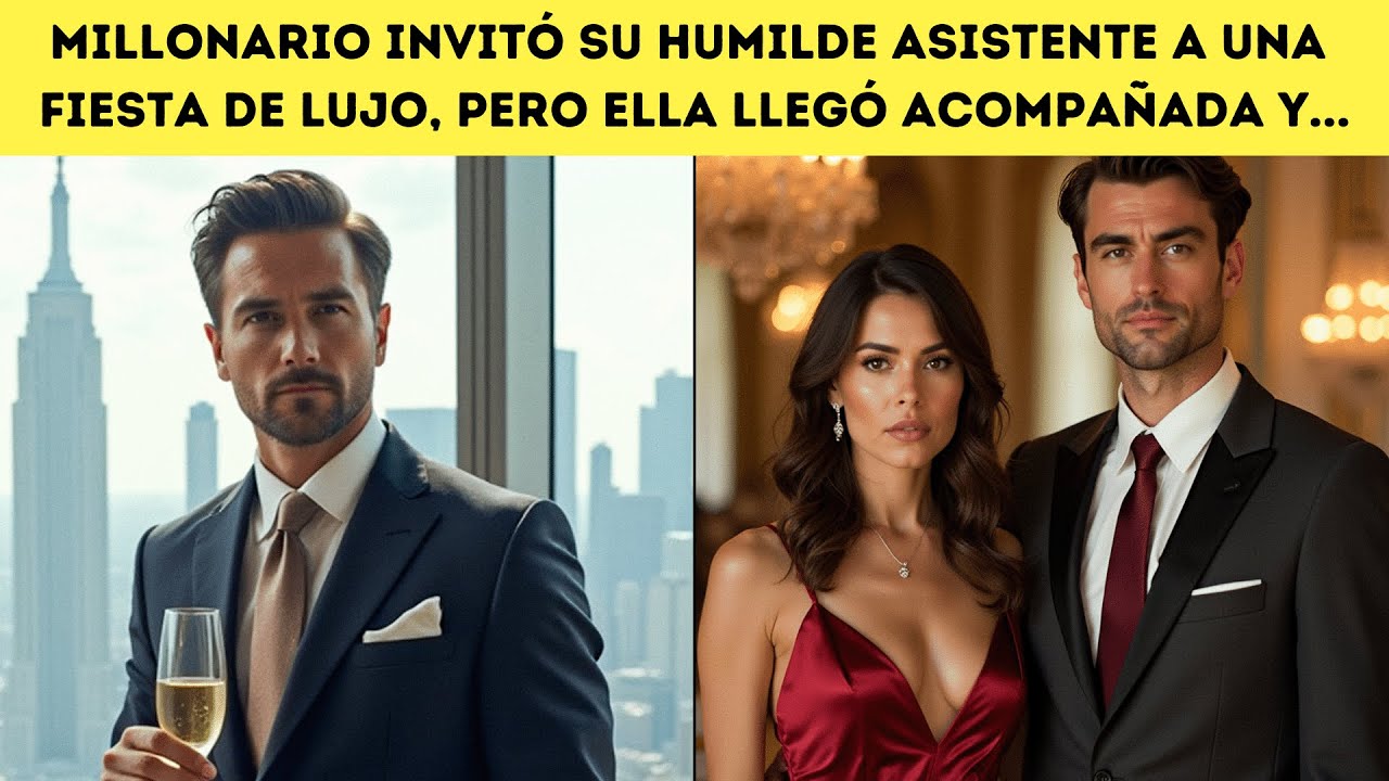MILLONARIO INVITÓ SU HUMILDE ASISTENTE A UNA FIESTA DE LUJO PARA HACERLA SENTIR MAL. PERO ELLA…