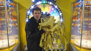 I WON ALL OF THE ARCADE TICKETS!