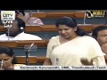 Kanimozhi Latest Speech At Parliament Thoothukudi MP DMK Lok Sabha