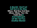 Glorious Karaoke Macklemore ft Skylar Grey
