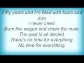 Jethro Tull - A Time For Everything Lyrics