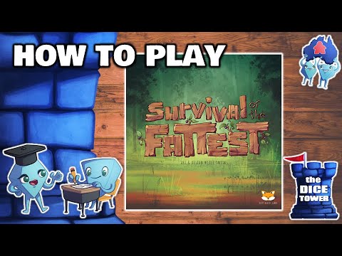 Survival of the Fattest - How to Play Board Game. With Stella & Tarrant