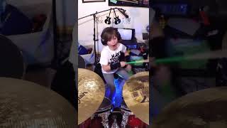 #yourlove #outfield #kid #drummer #viral