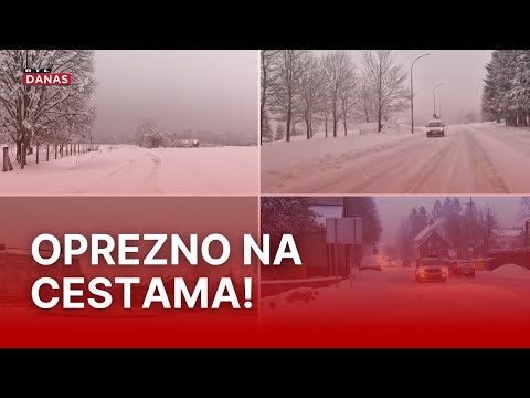 Snijeg zameo Hrvatsku, uvjeti postaju stvarno ozbiljni: 'Nije skoro ovako bilo padalo' | RTL Danas