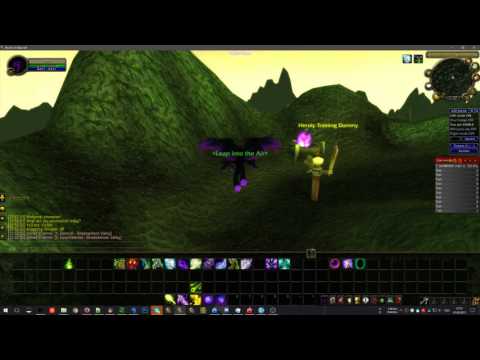 Demon Hunter Felmorphosis Flying Spell/Animation