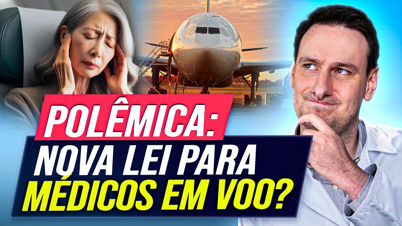 React: Nova lei POLÊMICA para médicos em VOOS | Você concorda?