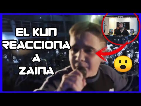 El KUN Reacciona a ZAINA en MINUTO de presentación FMS Argentina 🇦🇷