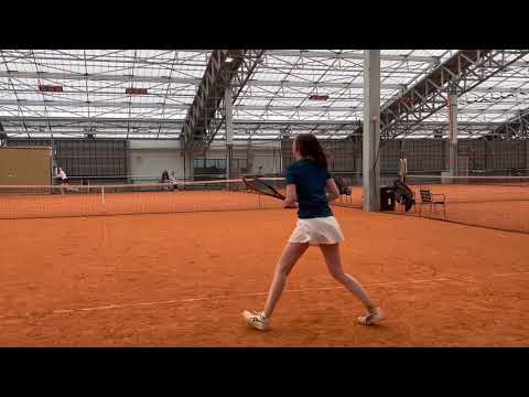 College tennis recruiting video of Lot for Fall 2023