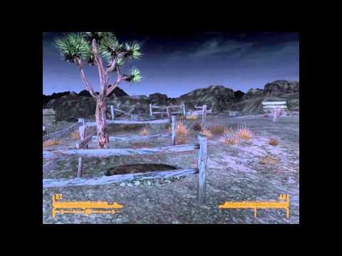 Fallout New Vegas - gameplay - part 12 - Hardest Difficulty - HD - cemetery