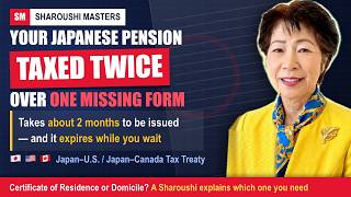 🇯🇵🇨🇦 Certificate of Residence vs Certificate of Domicile