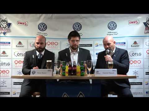 2016-04-03 Kassel Huskies - Ravensburg Towerstars 7:1 - Pressekonferenz