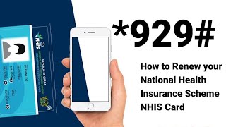 How To Renew or Activate your Health Insurance Card using your phone🇬🇭🇬🇭
