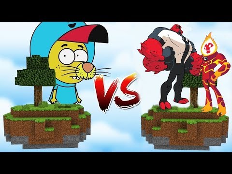 KRAL ŞAKİR ADASI VS OMNİTRİX ADASI! 😱 - Minecraft