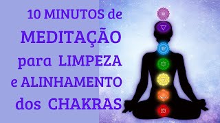 10 MINUTES OF MEDITATION FOR CLEANING AND ALIGNMENT OF CHAKRAS💮🌠