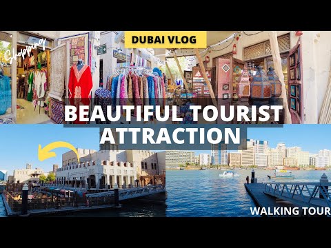 BEST things to DO at Al Seef Dubai SHOPPING & RESTAURANTS!! Dubai Creek, UAE! | 4K (Walking Tour)