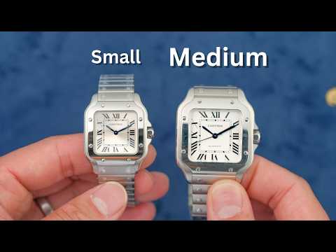 Cartier Released A Smaller Santos?! - Full Review and Comparison 2025