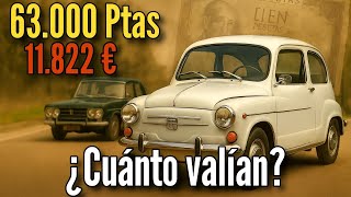 “Descubre Cuánto Costaban los Coches en España en los Años 60 y 70”