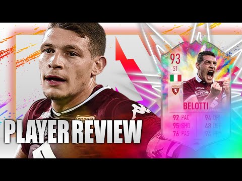 FIFA 20 SUMMER HEAT BELOTTI 93 PLAYER REVIEW