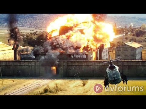 Expendables 3, opening train fight
