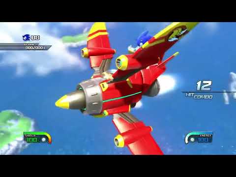 Sonic Unleashed - Beating Act 1 of Tornado Defense without taking damage