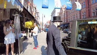 Walking around Mayfair, Curzon Street, Shepherd Street, Mount Street Gardens, Lo