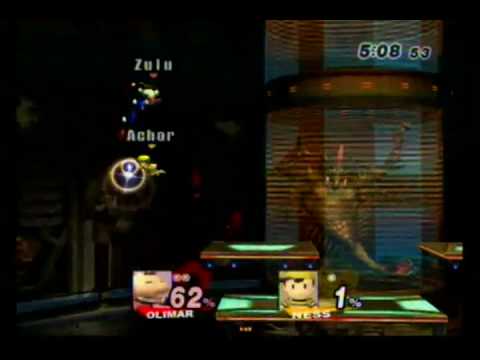 Zulu (Olimar) vs Achoral (Ness) [3/4]