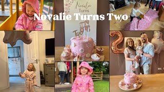 NOVALIE TURNS TWO | SECOND BIRTHDAY VLOG