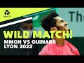 Interrupted Play, Underarm Serves & Drama To The End ? Crazy Mmoh vs Guinard Match! | Lyon 2022
