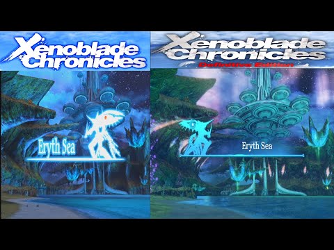 Xenoblade Chronicles: Original vs. Definitive Edition Comparison - Eryth Sea