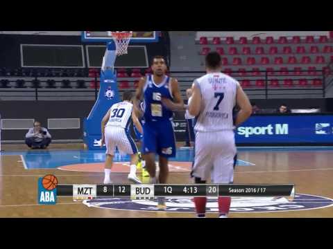 ABA Liga 2016/17, Round 12 match: MZT Skopje Aerodrom - Budućnost VOLI (4.12.2016)
