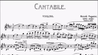 Paganini - Cantabile video