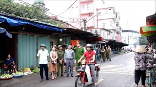 Tam Điệp: Ra quân lập lại trật tự hành lang ATGT, đảm bảo trật tự đô thị trên tuyến đường Suối Ngầm