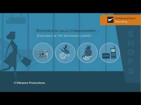 Aéroport Roland Garros - Salle d'embarquement