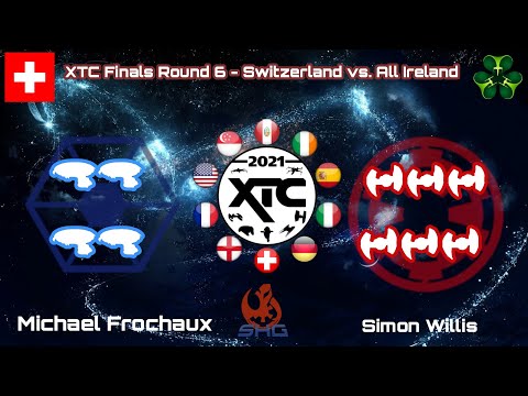 X-WING XTC Finals - SWI vs. IRE - Michael Frochaux vs. Simon Willis